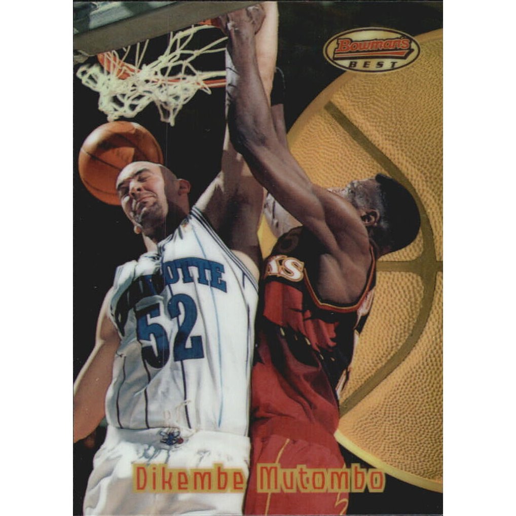 1997-98 Bowman's Best Refractors #36 Dikembe Mutombo