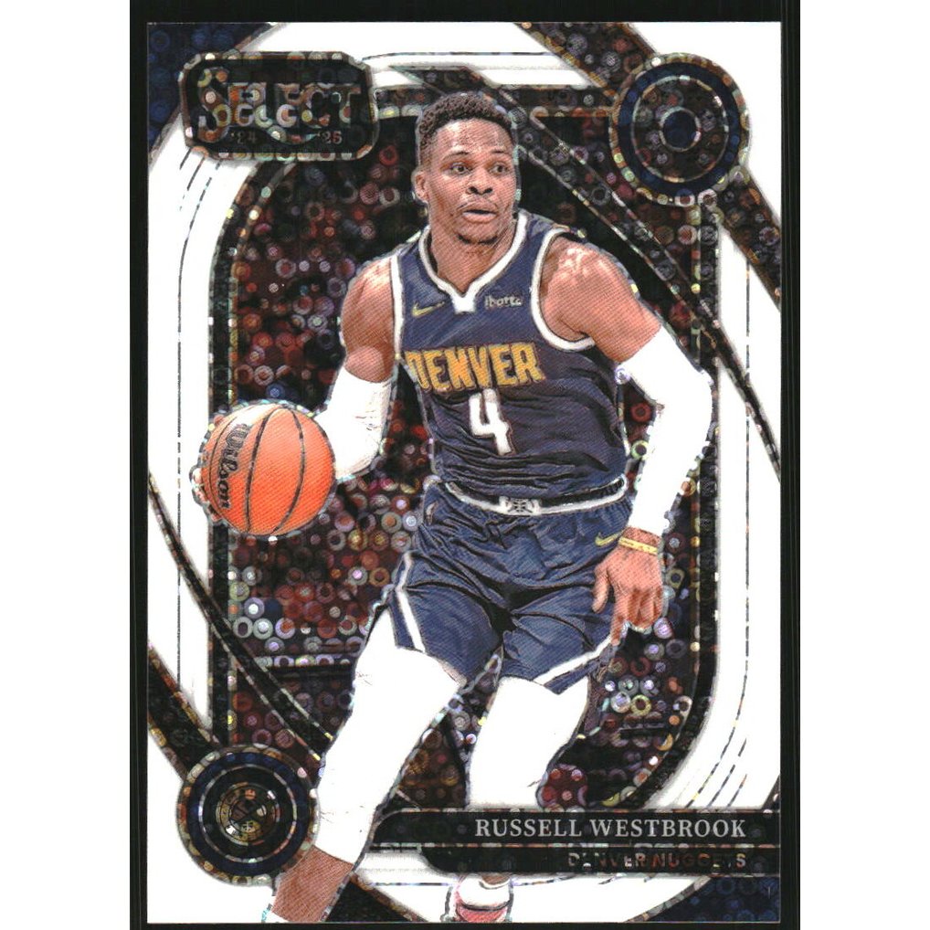 2024-25 Select White Disco Prizms #213 Russell Westbrook