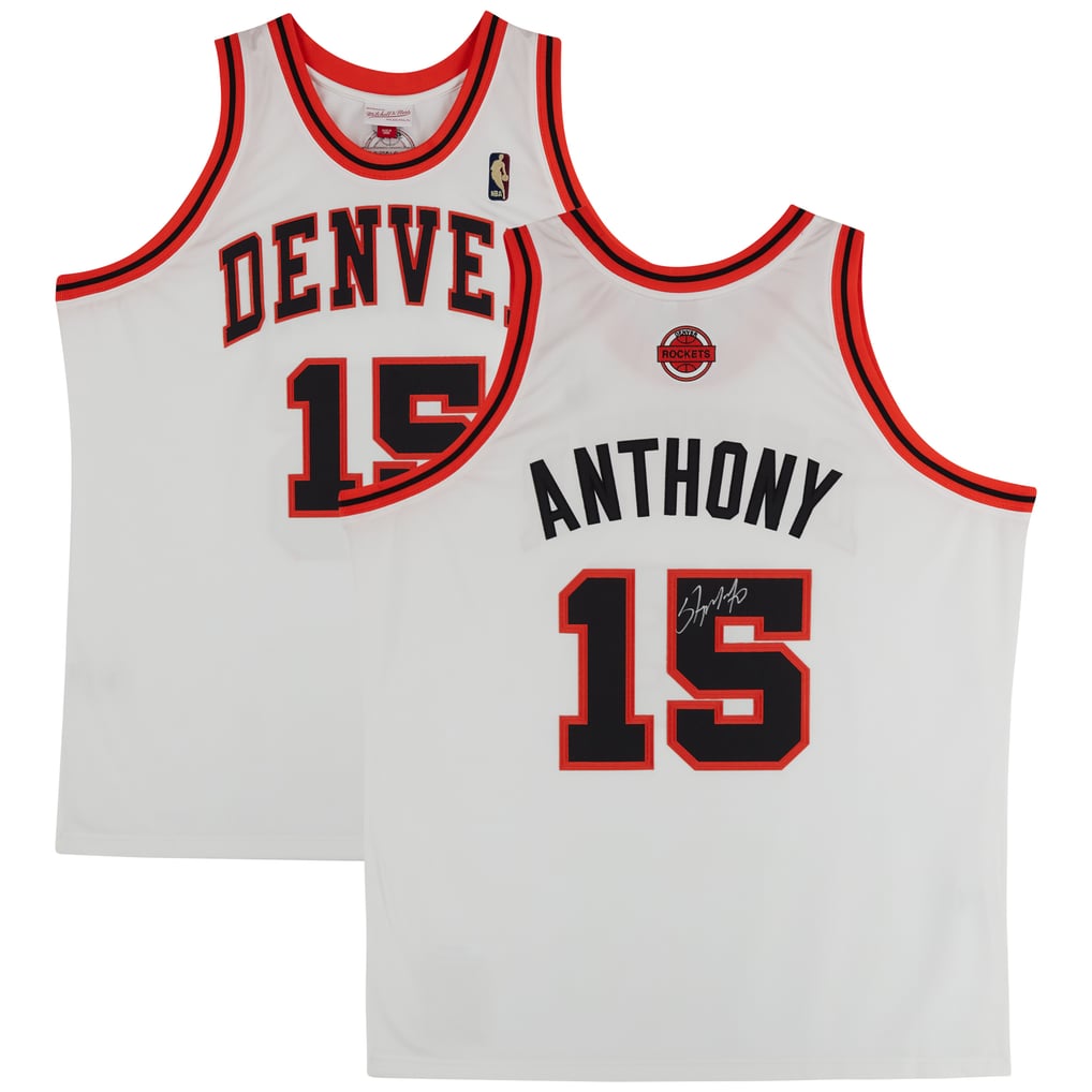 Carmelo Anthony Denver Nuggets Autographed Fanatics Authentic Mitchell & Ness White 2006-07 Authentic Jersey