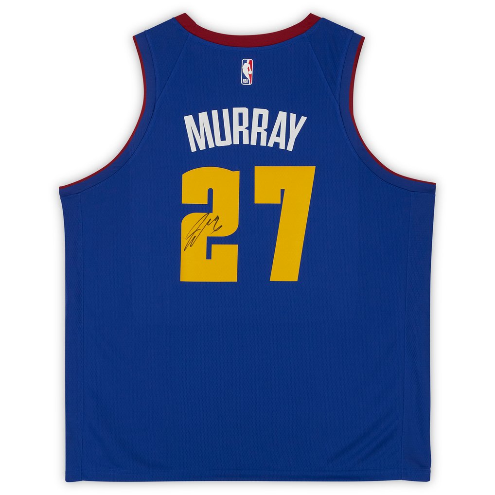 Jamal Murray Denver Nuggets Fanatics Authentic Autographed Jordan Branded 2021 Blue Statement Swingman Jersey