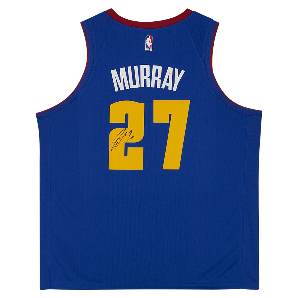 Jamal Murray Denver Nuggets Fanatics Authentic Autographed Jordan Branded 2021 Blue Statement Swingman Jersey