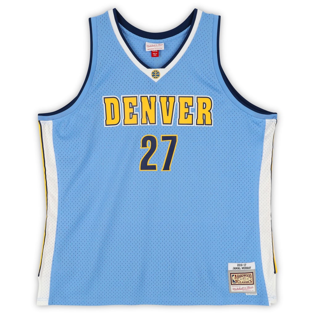 Jamal Murray Denver Nuggets Autographed Fanatics Authentic Light Blue Mitchell & Ness 2016-17 Swingman Jersey 