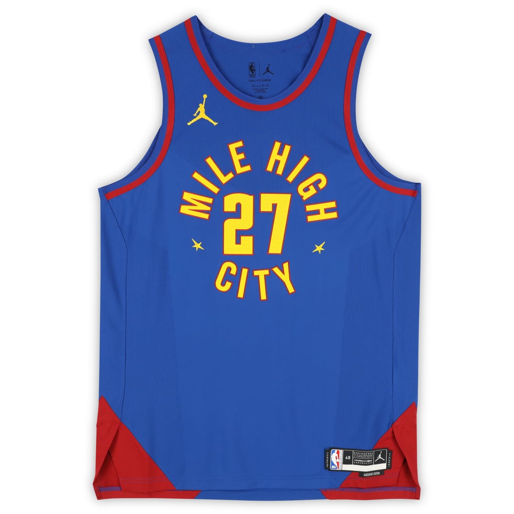 Jamal Murray Denver Nuggets Autographed Fanatics Authentic Royal Jordan Brand Statement Edition Authentic Jersey 