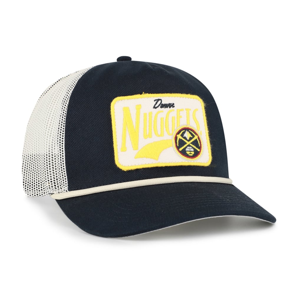 Denver Nuggets '47 Emmett Heavy Twill Trucker Hitch Adjustable Hat - Navy