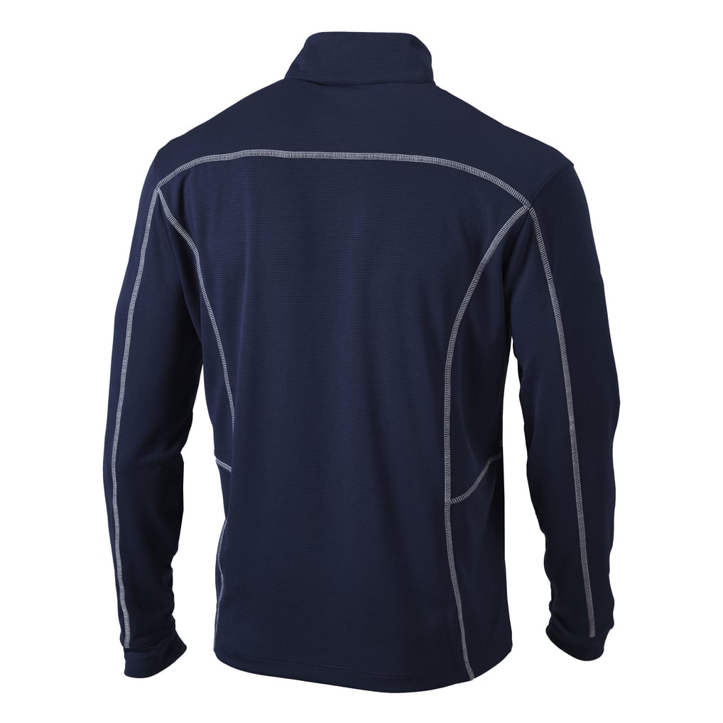 Denver Nuggets Columbia Shotgun Quarter-Zip Pullover Jacket - Navy