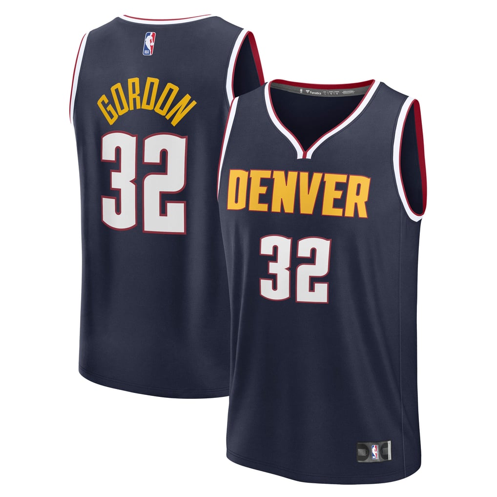 Aaron Gordon Denver Nuggets Fanatics Fast Break Replica Jersey - Navy - Icon Edition
