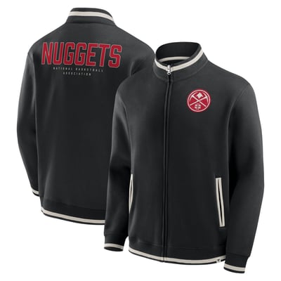 Denver Nuggets Fanatics Crossover Full-Zip Jacket - Black