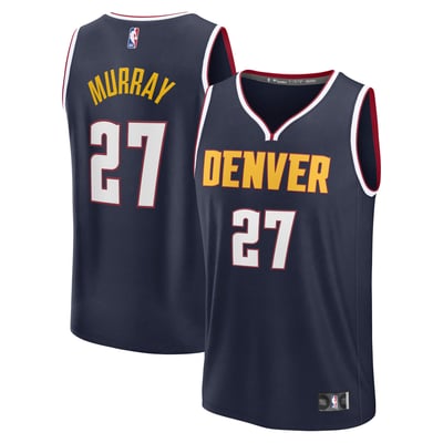 Jamal Murray Denver Nuggets Fanatics Fast Break Replica Player Jersey - Icon Edition - Navy