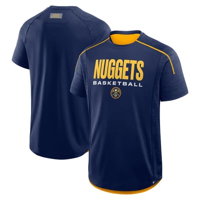 Denver Nuggets Fanatics Inbound Pass Play Practice T-Shirt - Navy