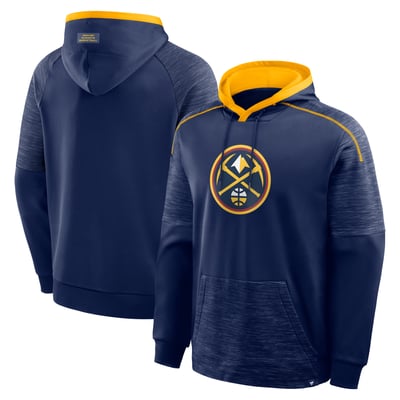 Denver Nuggets Fanatics Pick & Roll Defender Pullover Hoodie - Navy