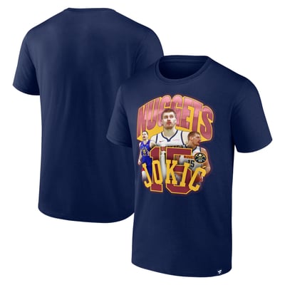 Nikola Jokic Denver Nuggets Fanatics Notorious 4.0 T-Shirt - Navy