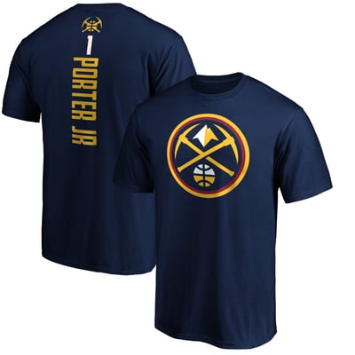 Michael Porter Jr. Denver Nuggets Playmaker Name & Number T-Shirt - Navy