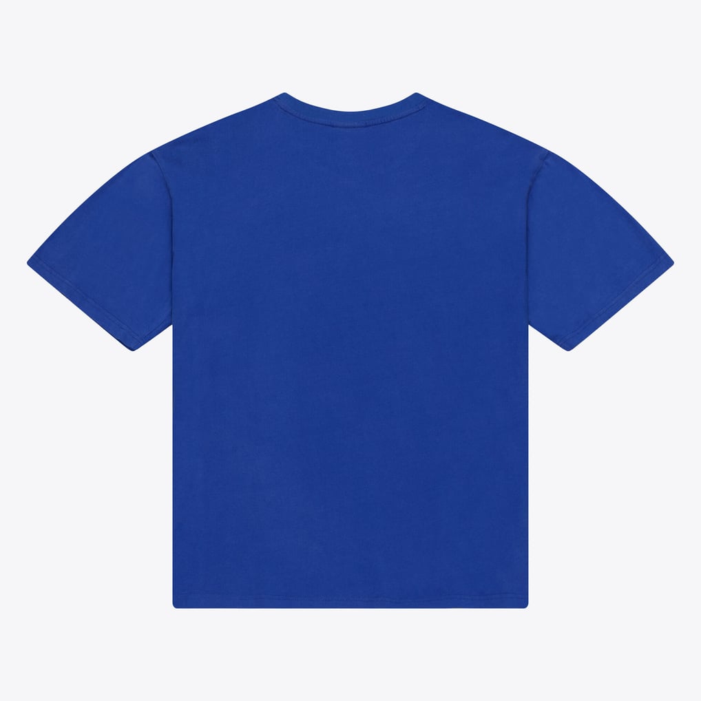  Denver Nuggets Mitchell & Ness Core Essentials T-Shirt - Blue