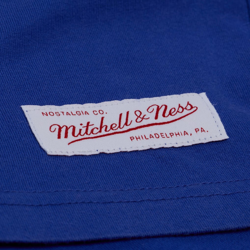  Denver Nuggets Mitchell & Ness Core Essentials T-Shirt - Blue