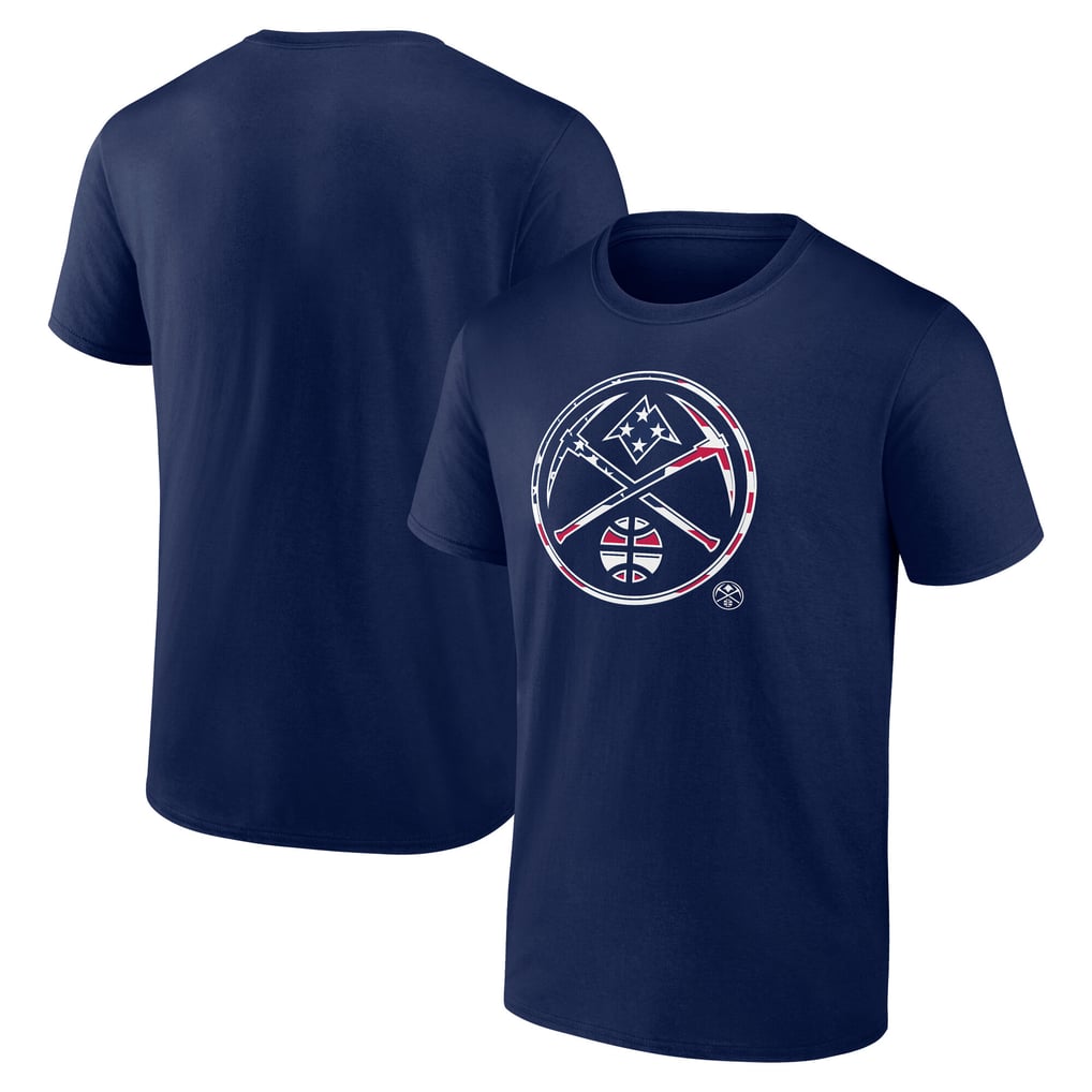 Denver Nuggets Flag Logo T-Shirt - Navy