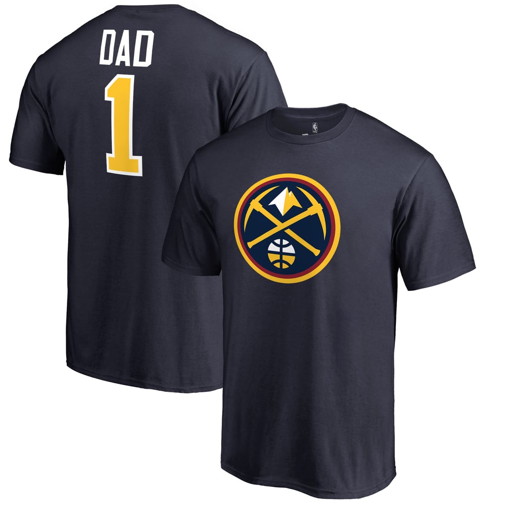 Denver Nuggets #1 Dad T-Shirt - Navy