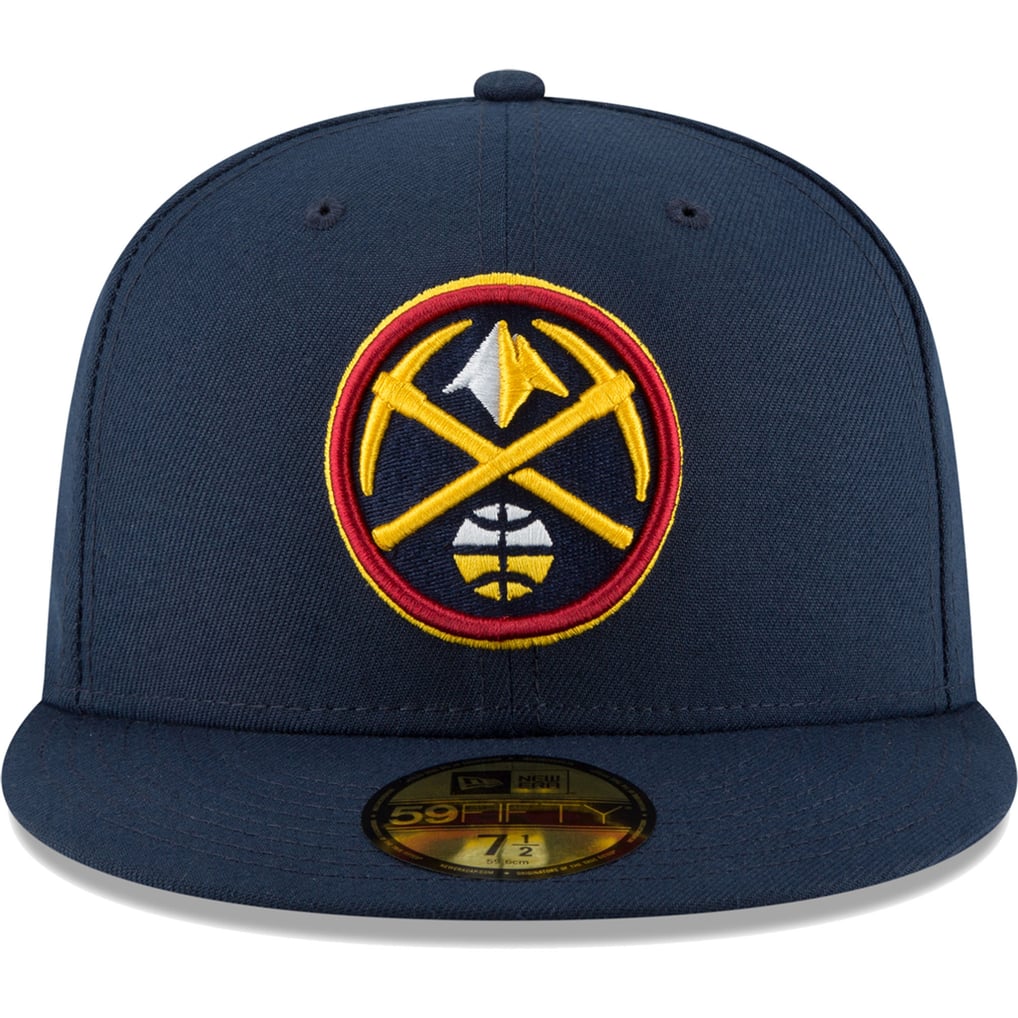 Denver Nuggets New Era Team 59FIFTY Fitted Hat - Navy