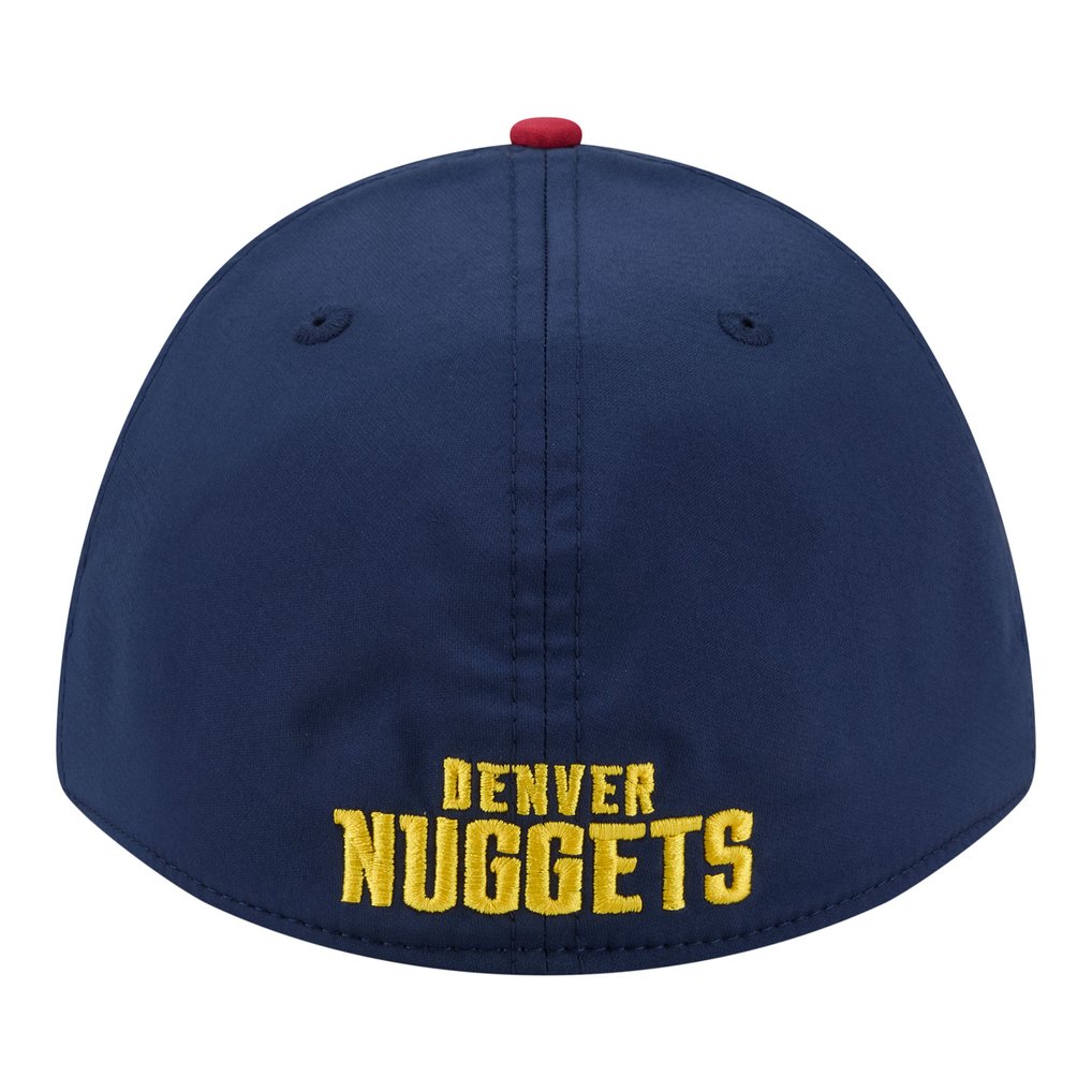  Denver Nuggets New Era Rope Two-Tone M-Crown A-Frame 39THIRTY Flex Hat - Navy/Red