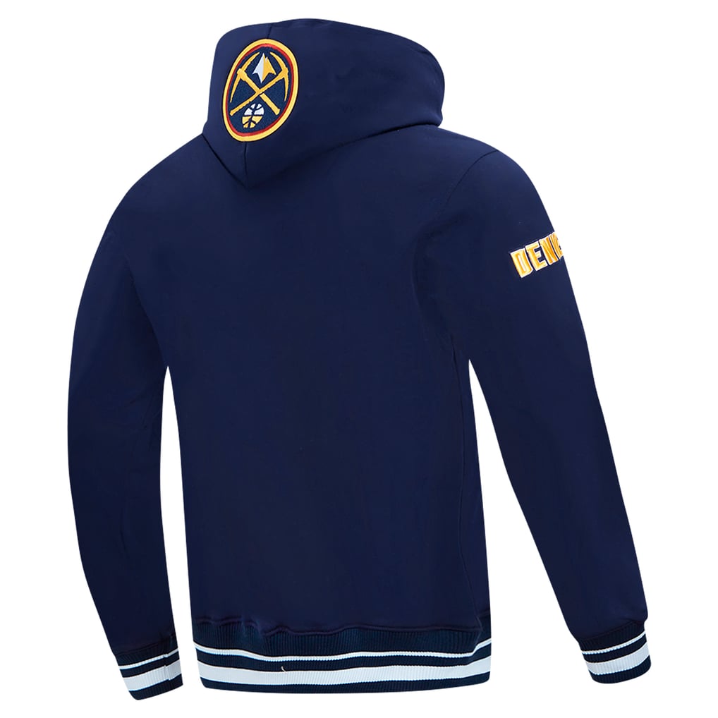 Denver Nuggets Pro Standard Area Code Pullover Hoodie - Navy