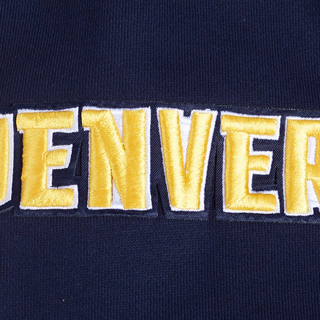 Denver Nuggets Pro Standard Area Code Pullover Hoodie - Navy