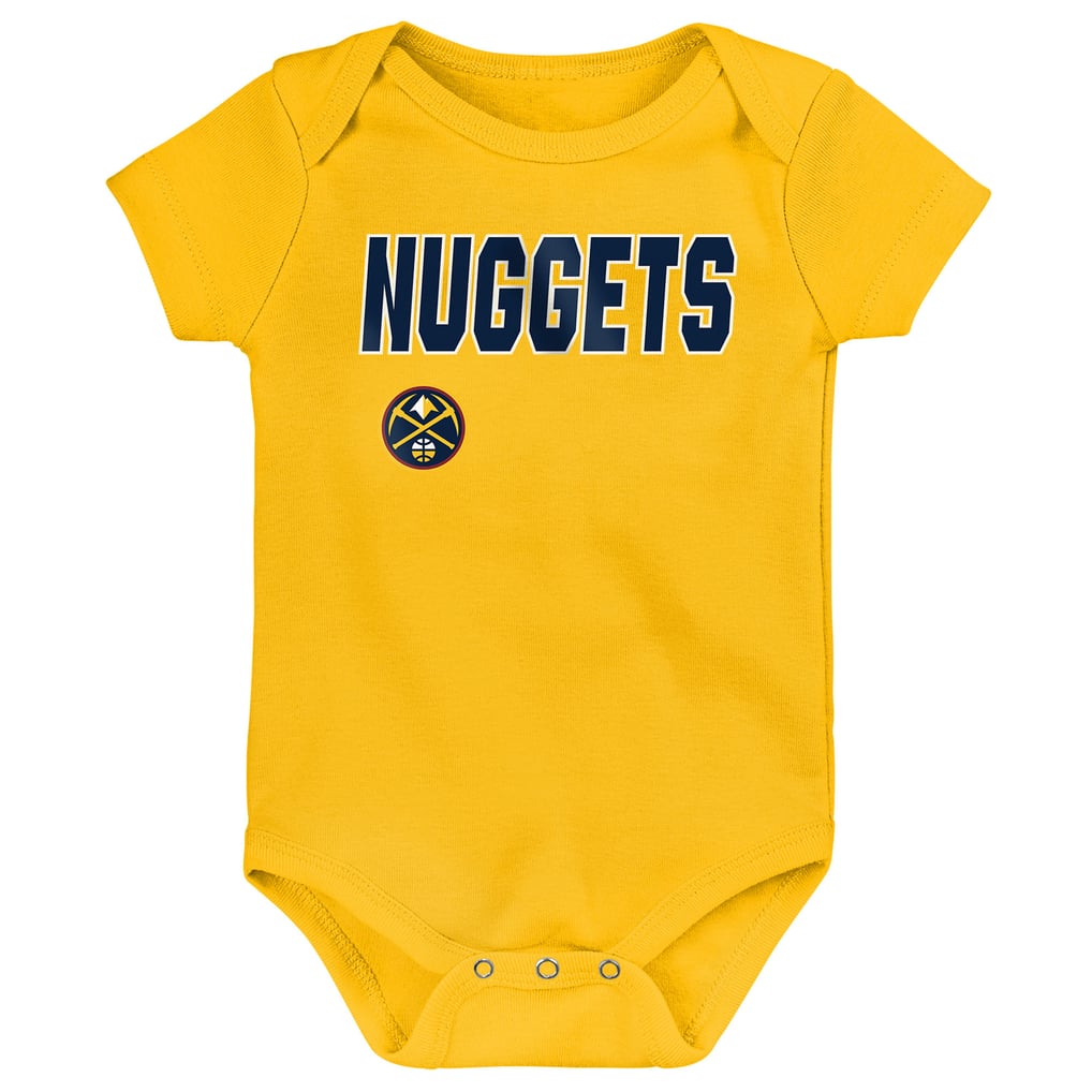 Denver Nuggets Outerstuff Newborn Three-Pack Littlest Player Bodysuit Set