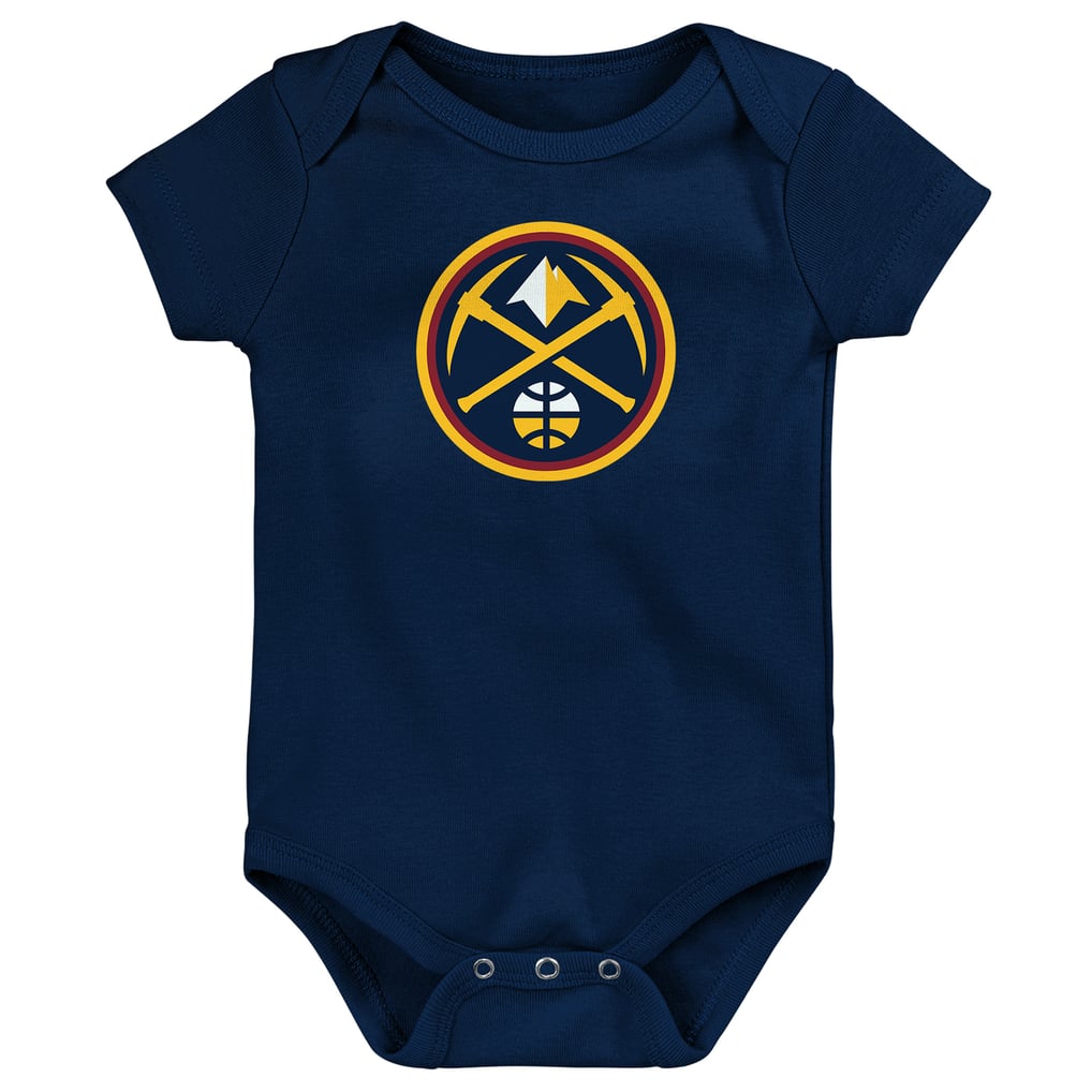  Denver Nuggets Outerstuff Newborn Primary Logo Bodysuit - Navy
