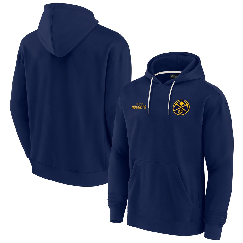 Denver Nuggets Fanatics Unisex Elements Super Soft Fleece Pullover Hoodie - Navy