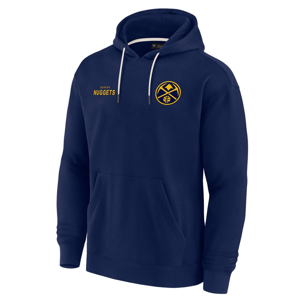 Denver Nuggets Fanatics Unisex Elements Super Soft Fleece Pullover Hoodie - Navy