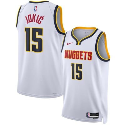 Nikola Jokic Denver Nuggets Nike Unisex Swingman Jersey - Association Edition - White