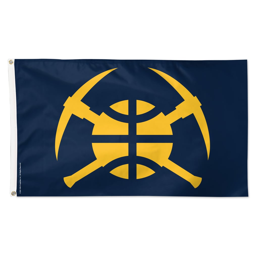Denver Nuggets WinCraft 3' x 5' Single-Sided Deluxe Secondary Team Logo Flag