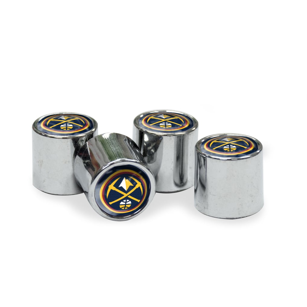 Denver Nuggets WinCraft Mini Team Logo Valve Stem Covers