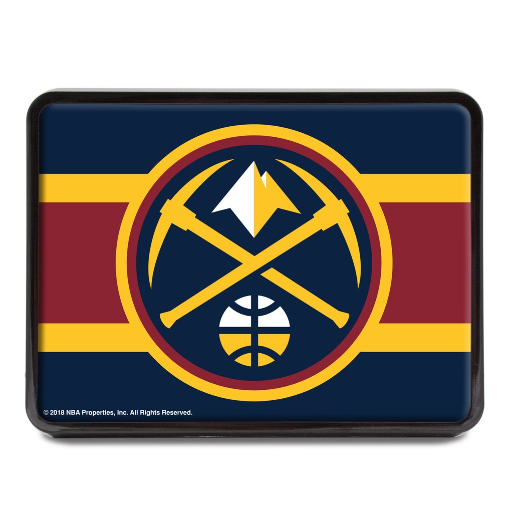 Denver Nuggets WinCraft Universal Rectangle Hitch Cover
