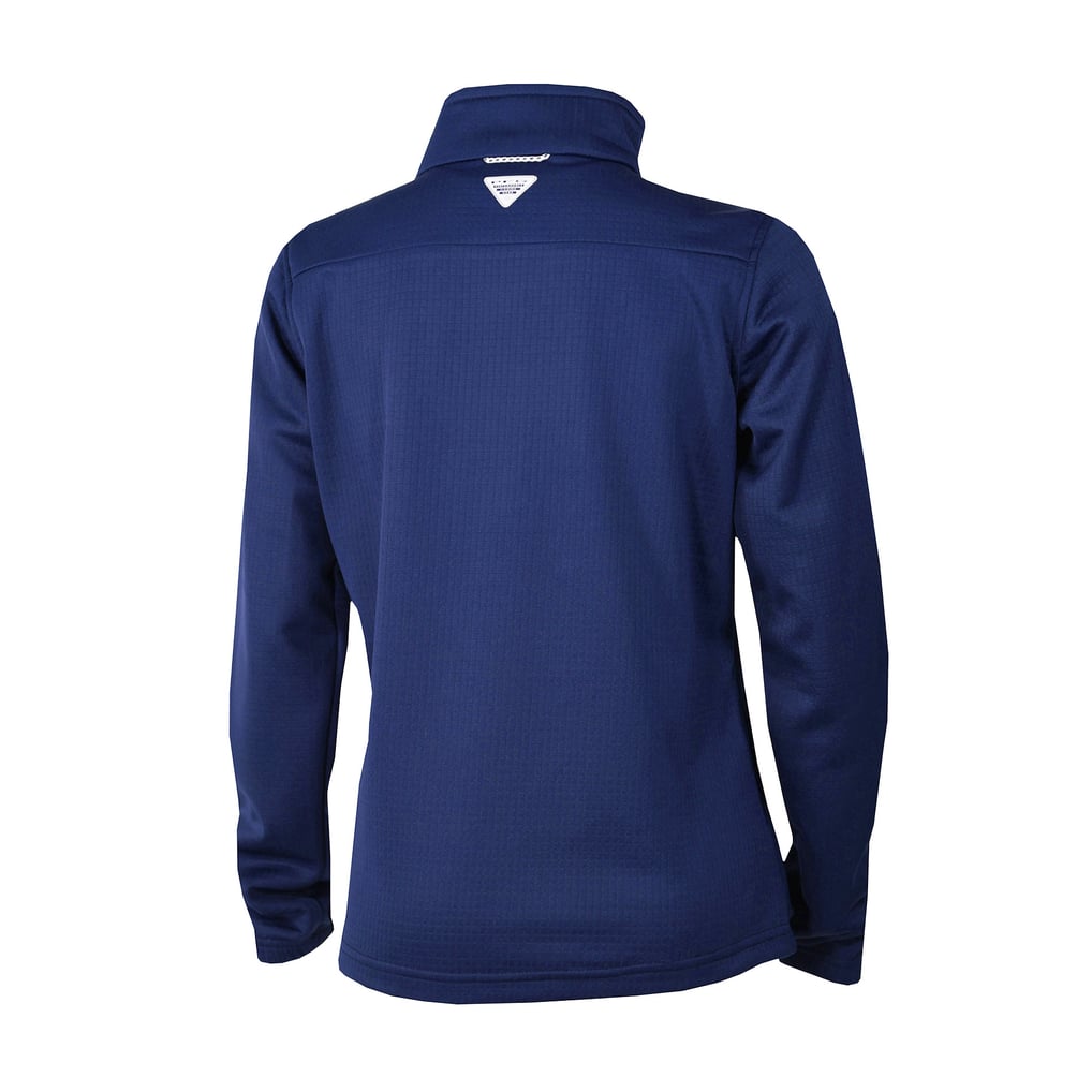 Denver Nuggets Columbia Women's Skiff Guide Fleece Pullover Top - Navy