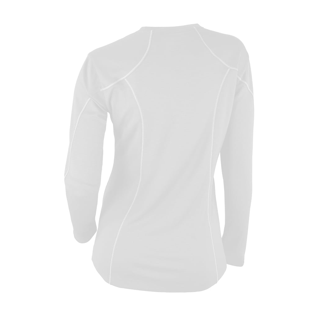 Denver Nuggets Columbia Women's Omni-Wick Shotgun Pullover Top - White