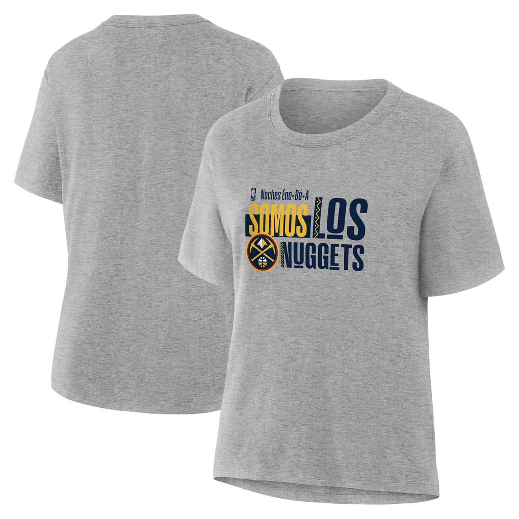 Denver Nuggets Women's Noches Training T-Shirt - Gray