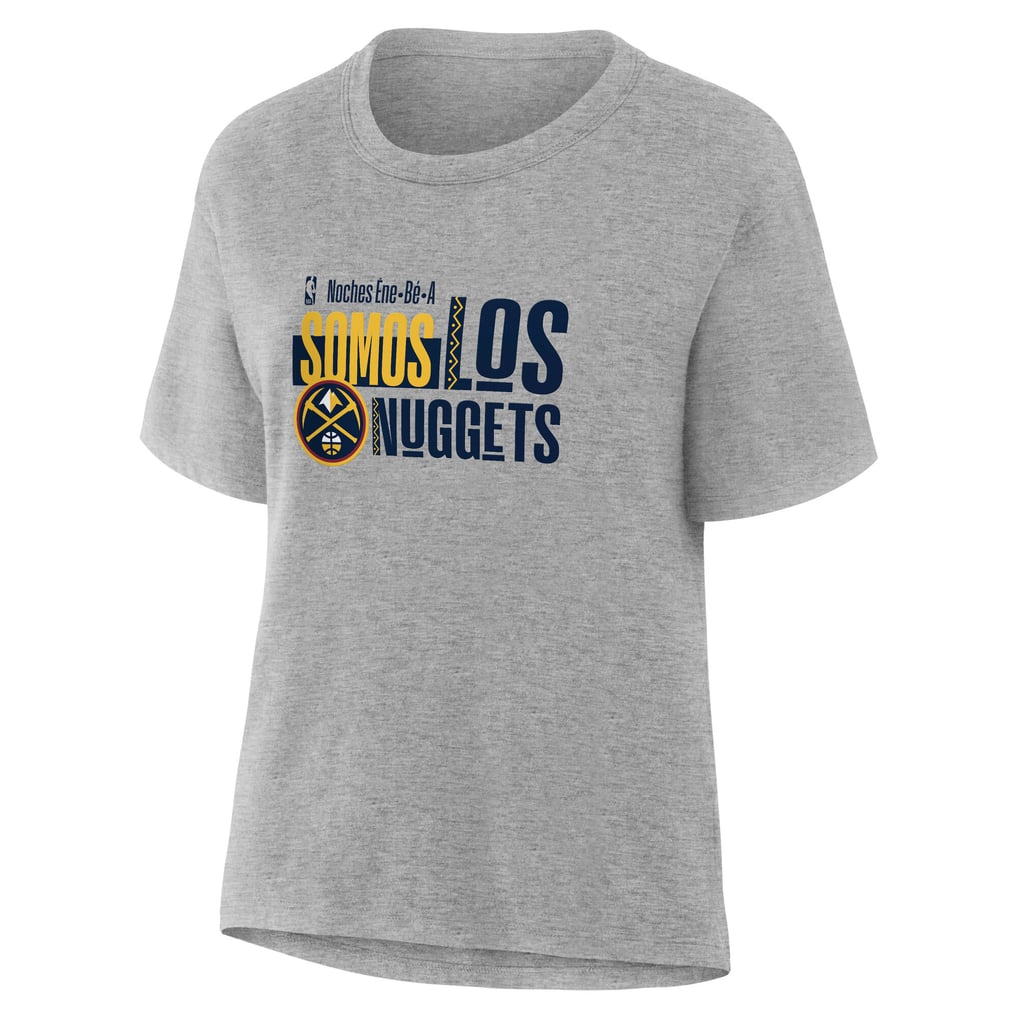 Denver Nuggets Women's Noches Training T-Shirt - Gray