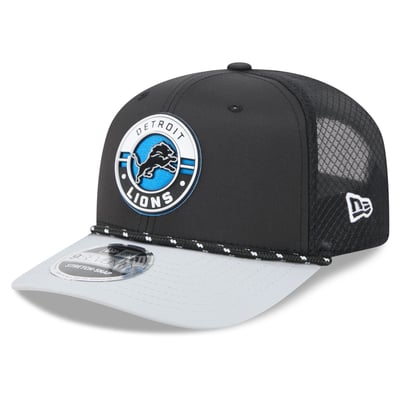 Detroit Lions New Era 2026 Rivalries Collection 9SEVENTY Adjustable Hat - Black