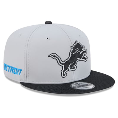Detroit Lions New Era 2026 Rivalries Collection 9FIFTY Snapback Hat - Silver