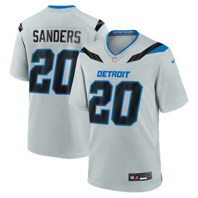 Barry Sanders Detroit Lions Nike 2026 Rivalries Collection Game Jersey - Silver
