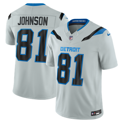 Calvin Johnson Detroit Lions Nike 2026 Rivalries Collection Stitched Limited Jersey - Silver