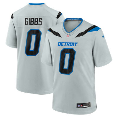Jahmyr Gibbs Detroit Lions Nike 2026 Rivalries Collection Game Jersey - Silver