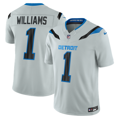 Jameson Williams Detroit Lions Nike 2026 Rivalries Collection Stitched Limited Jersey - Silver