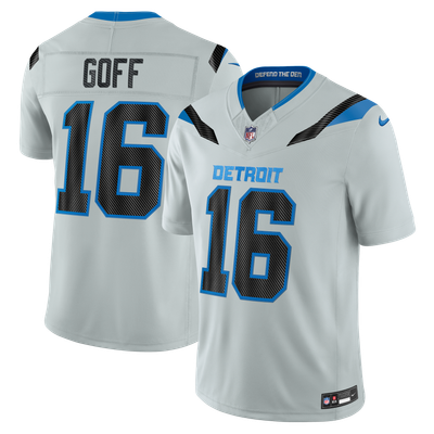 Jared Goff Detroit Lions Nike 2026 Rivalries Collection Stitched Limited Jersey - Silver