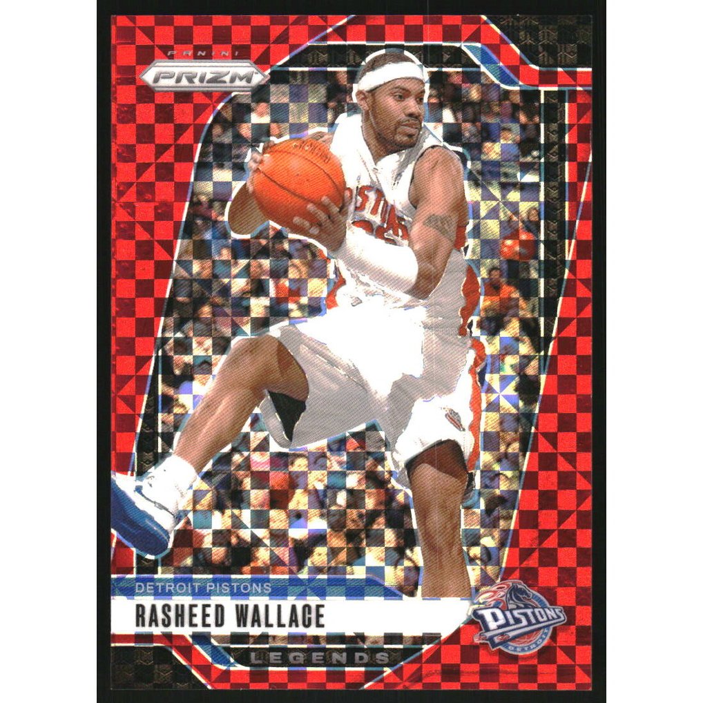 2024-25 Panini Prizm Prizms Red Power #293 Rasheed Wallace