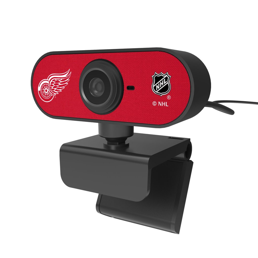 Detroit Red Wings Keyscaper Solid Full HD USB Webcam