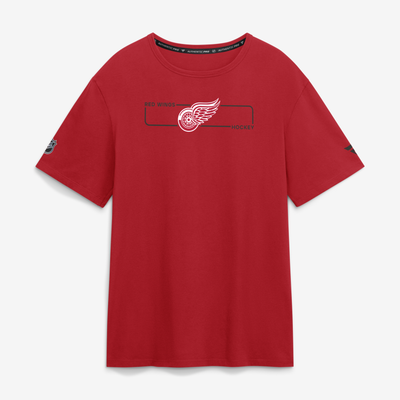 Detroit Red Wings Fanatics Authentic Pro Primary Logo T-Shirt - Red