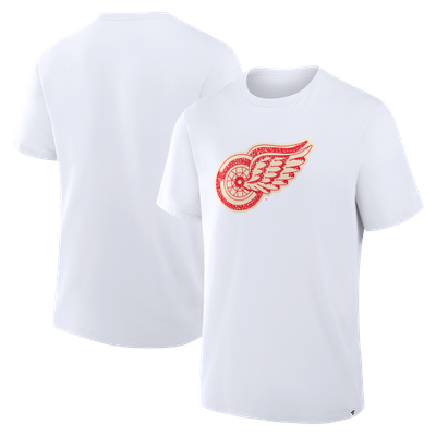  Detroit Red Wings Fanatics Elevated Essential T-Shirt - White
