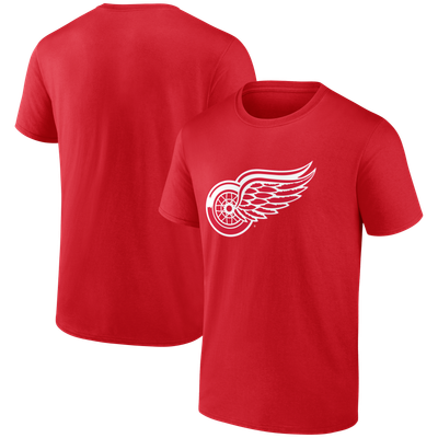  Detroit Red Wings Logo Athletic Essential T-Shirt - Red