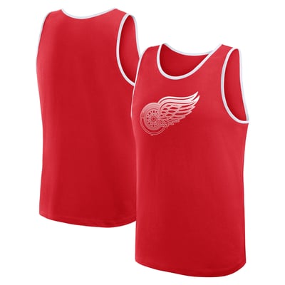 Detroit Red Wings Logo Athletic Unmatched Success Tank Top - Red