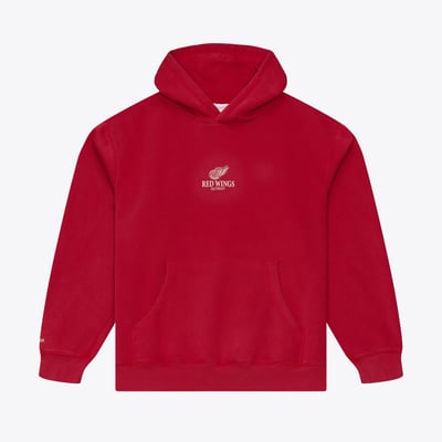 Detroit Red Wings Mitchell & Ness Core Essentials Hoodie - Red
